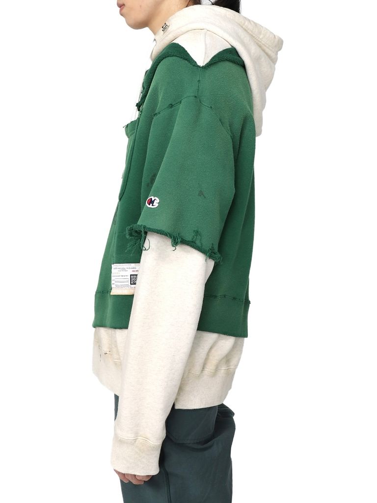 出産祝い ミハラヤスヒロ メンズ パーカー スウェットシャツ アウター サスペンダー khaleefashion.com
