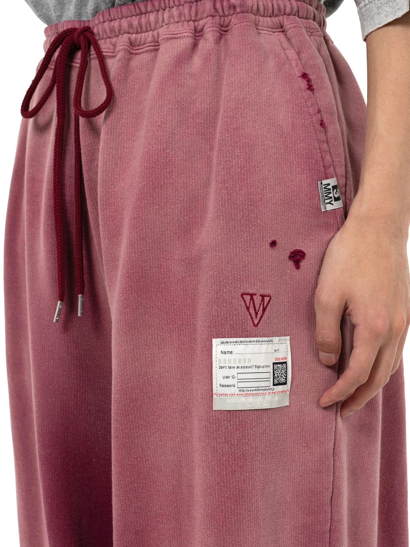 【25AW】サン フェイディッド パンツ / SUN FADED PANTS / ボルドー