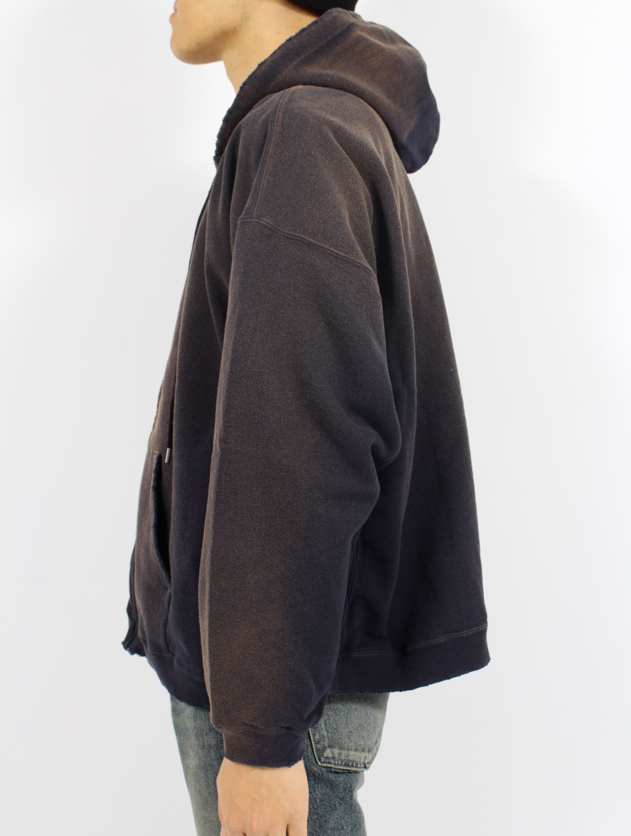 【25SS】 "ウォーター プルーフ" ヴィンテージ フーディー パーカー / "WATER-PROOF"VINTAGE HOODIE / ヴィンテージ ネイビー