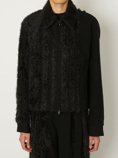 【25AW】ジップアップ ブルゾン / ZIP BLOUSON / ブラック