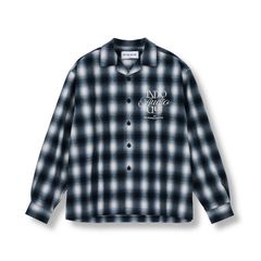 【26AW】オンブレ チェック シャツ / OMBRE CHECK SHIRT / ブラック