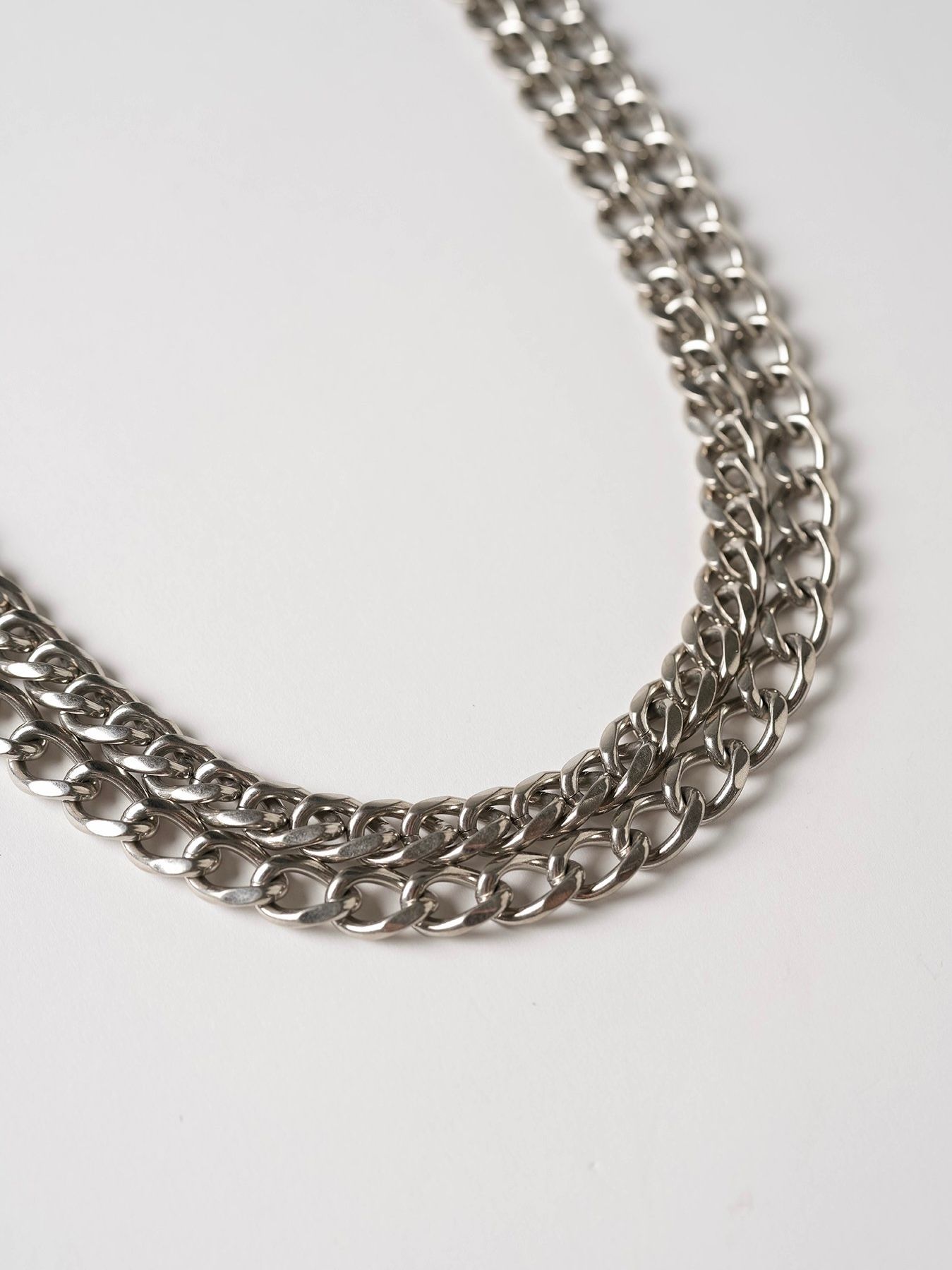 【26SS】カミヤ ダブル ウォレットチェーン / "KMY" W WALLET CHAIN / シルバー