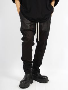 【25SS】ドローストリング サルエルパンツ / DRAWSTRING LONG / ブラック