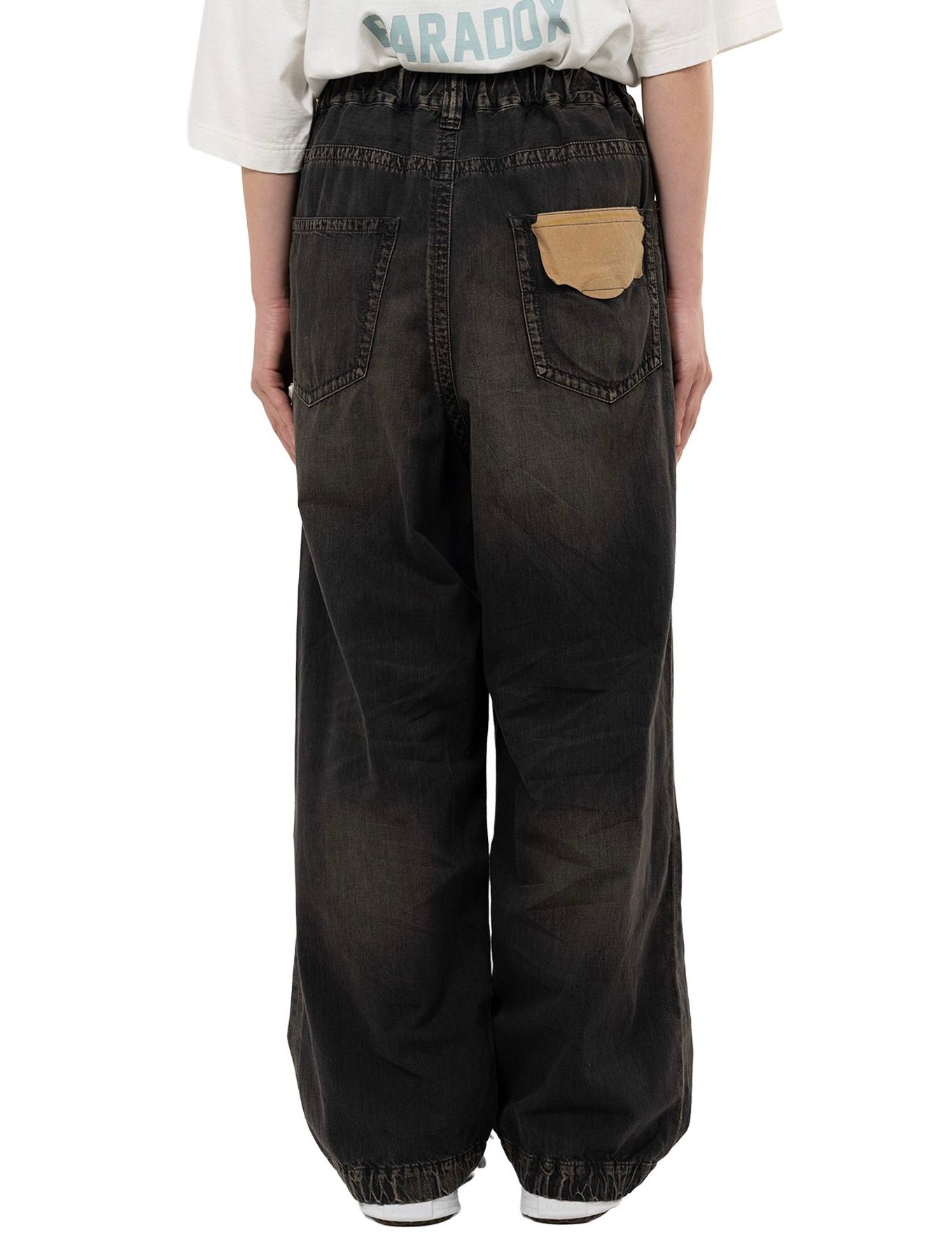 【25AW】ライト ワイド ジーンズ / LIGHT WIDE JEANS / ブラック