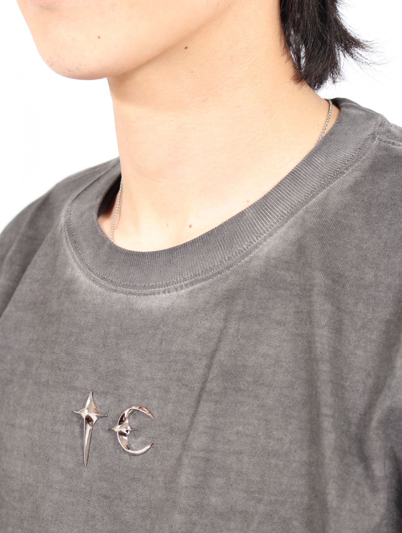 【25AW】TC ベーシック ロングスリーブ Tシャツ / TC BASIC LONG-SLEEVE / チャコール