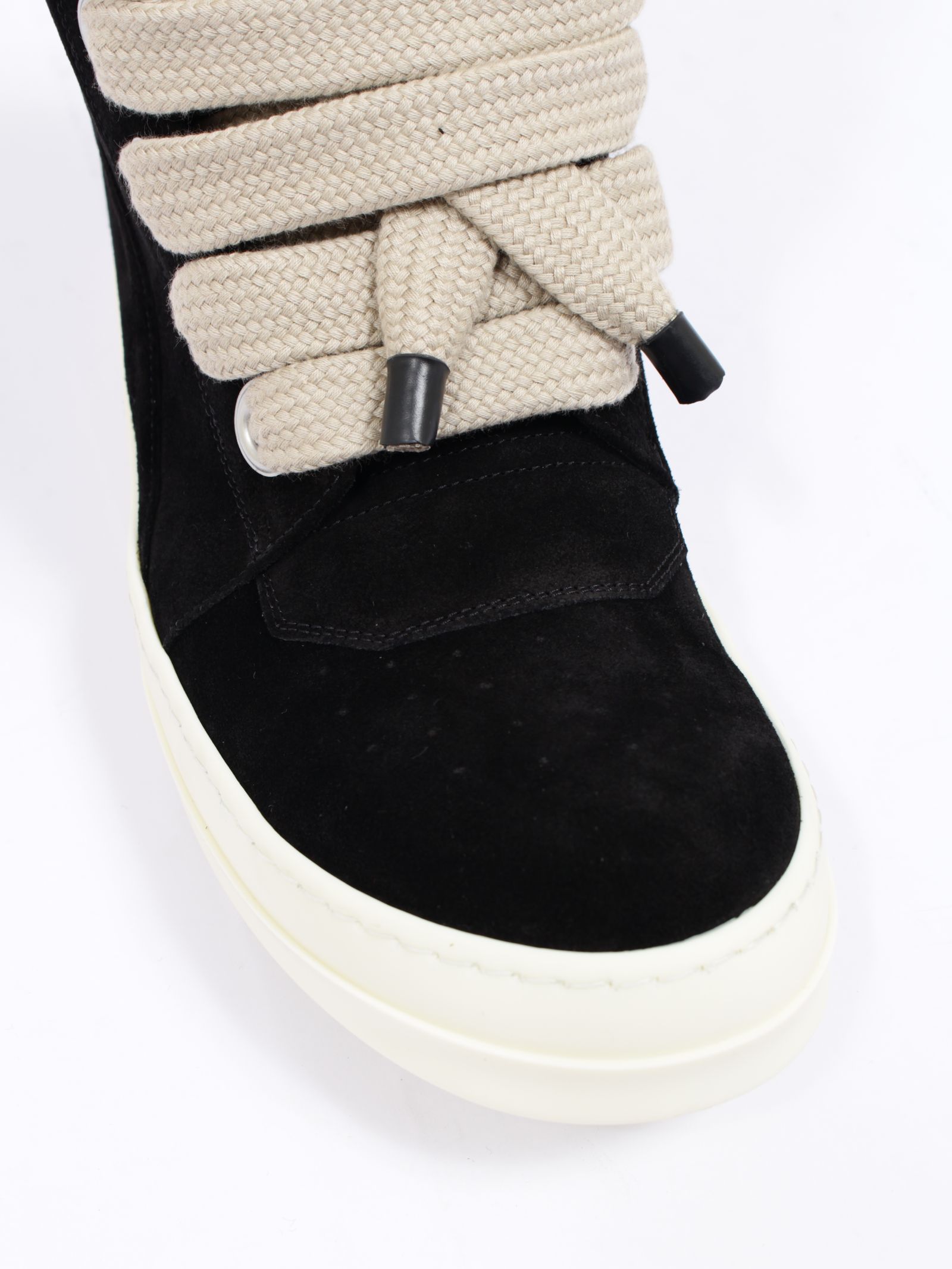 【26AW】ジャンボレース ジオバスケット スニーカー  / JUMBOLACE GEOBASKET / ブラック × ホワイト