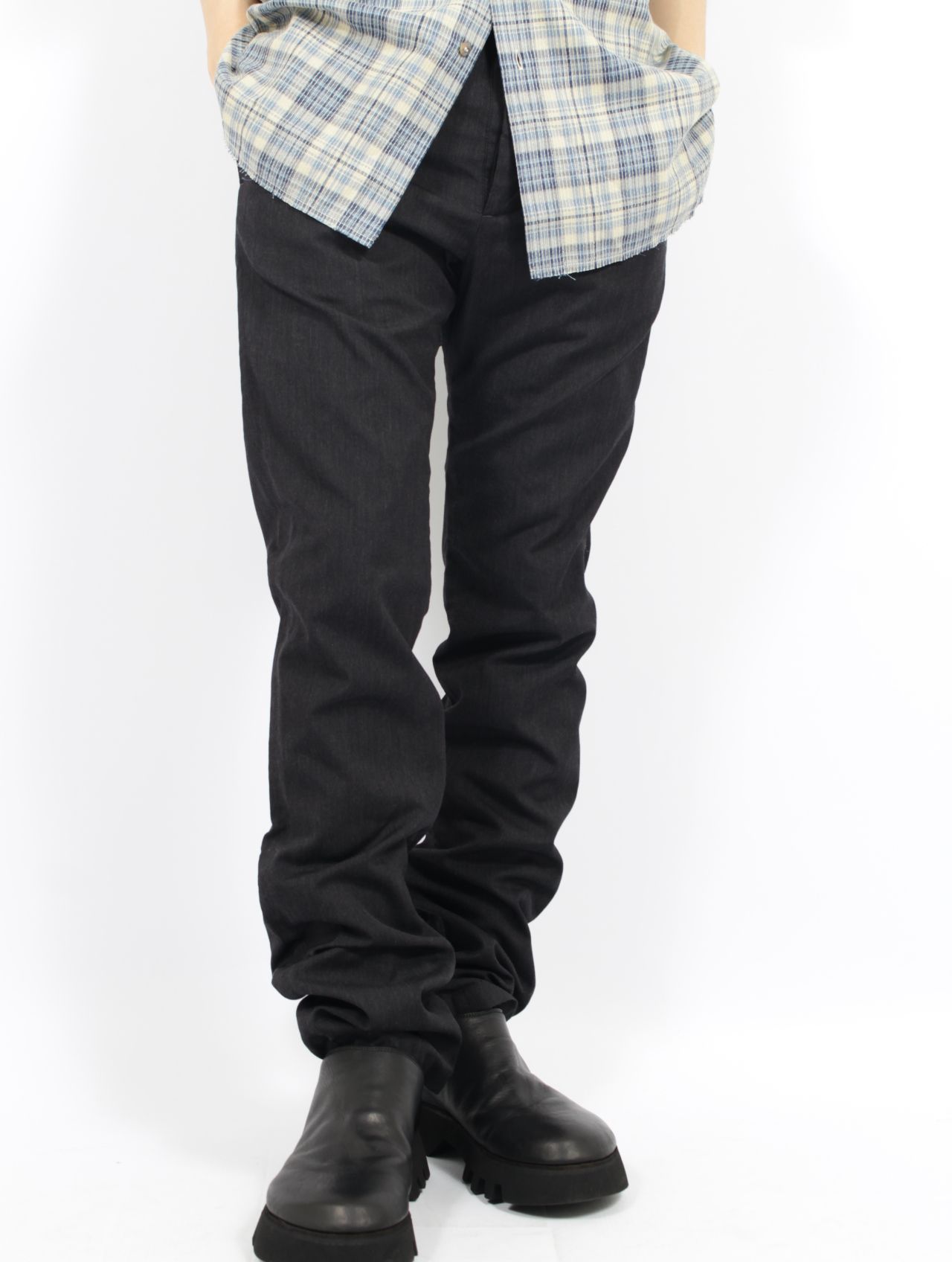 【25SS】フィティッド トラウザー / FITTED TROUSERS / ダークグレイ