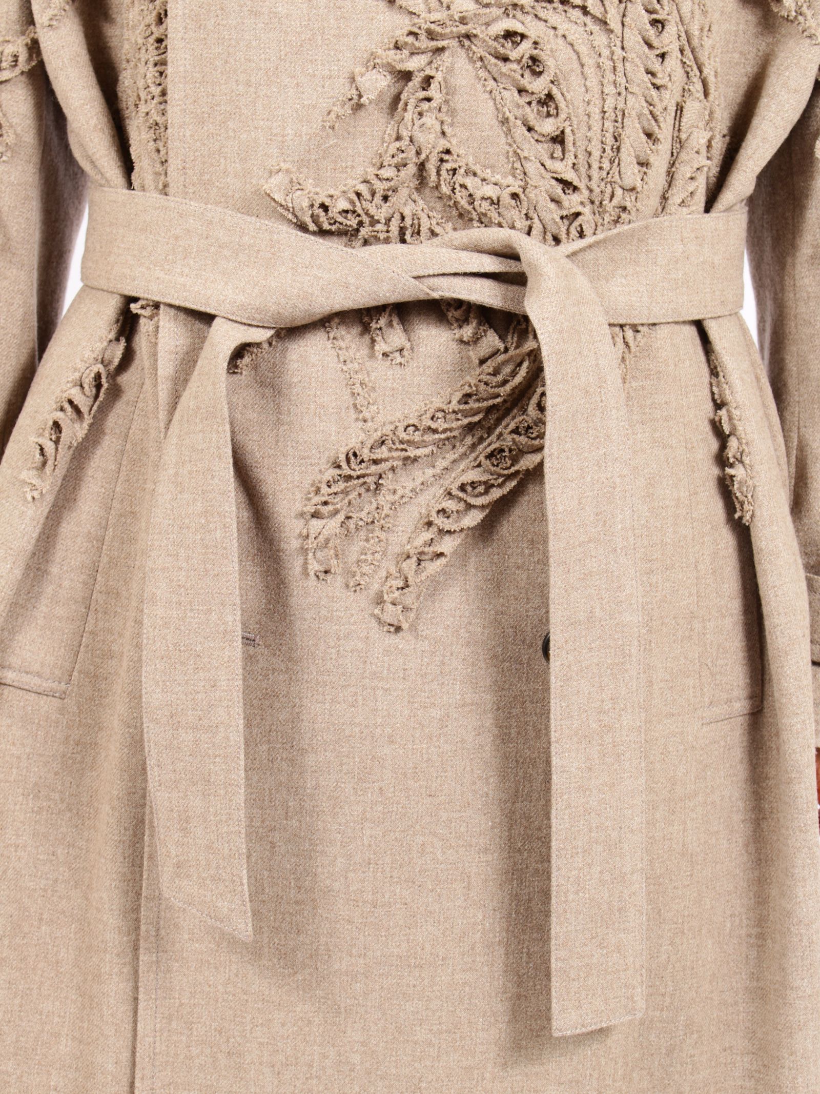 【26AW】ロング ウール コート / LONG WOOL COAT / ベージュ