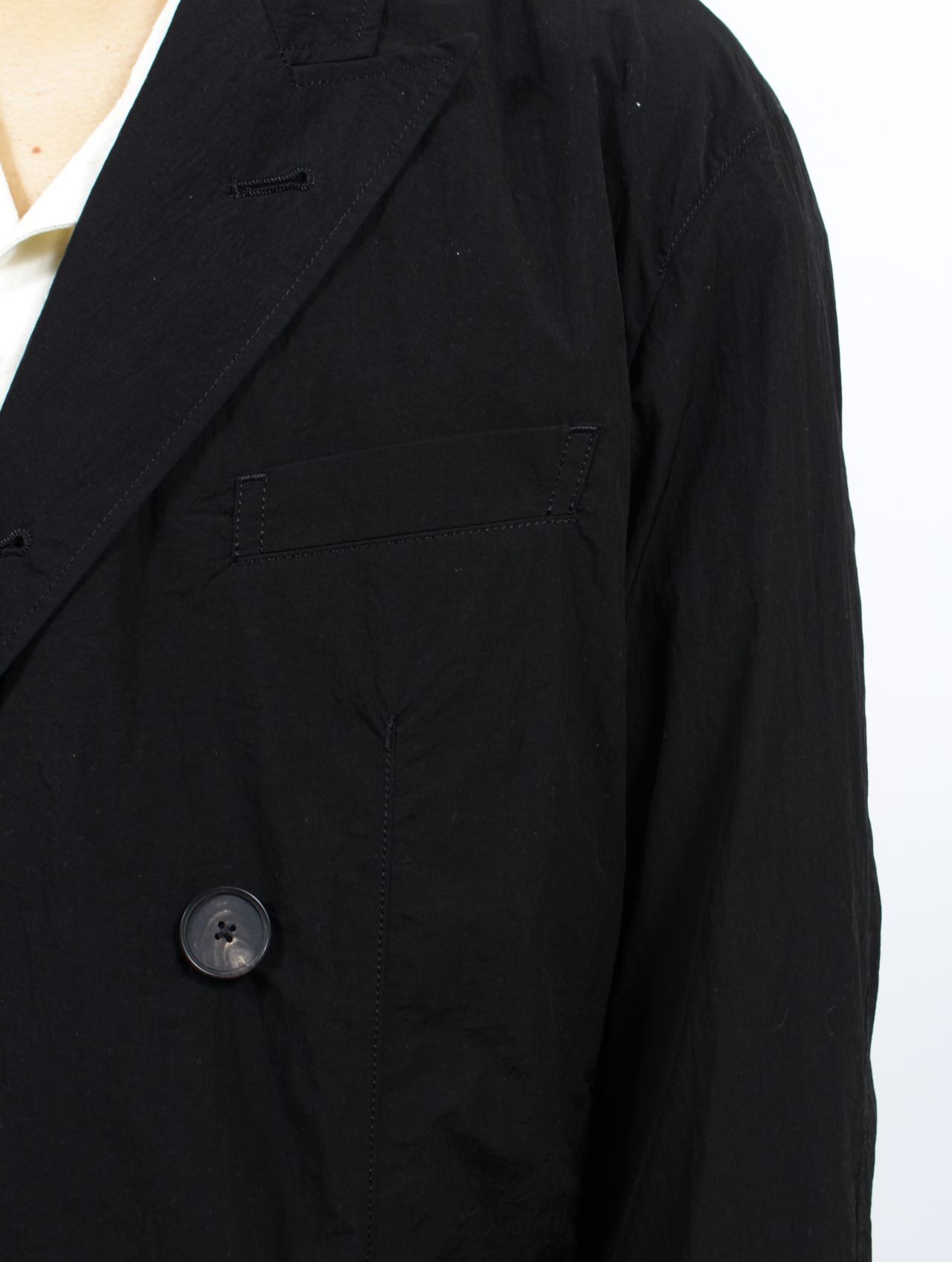 SUBLATIONS - 【25SS】ワッシャーナイロン ダブル ブレステッド