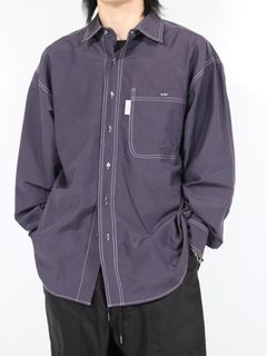 【24AW】ボーイフレンド ガールフレンド シャツ / BOYFRIEND GIRLFRIEND SHIRT / パープル