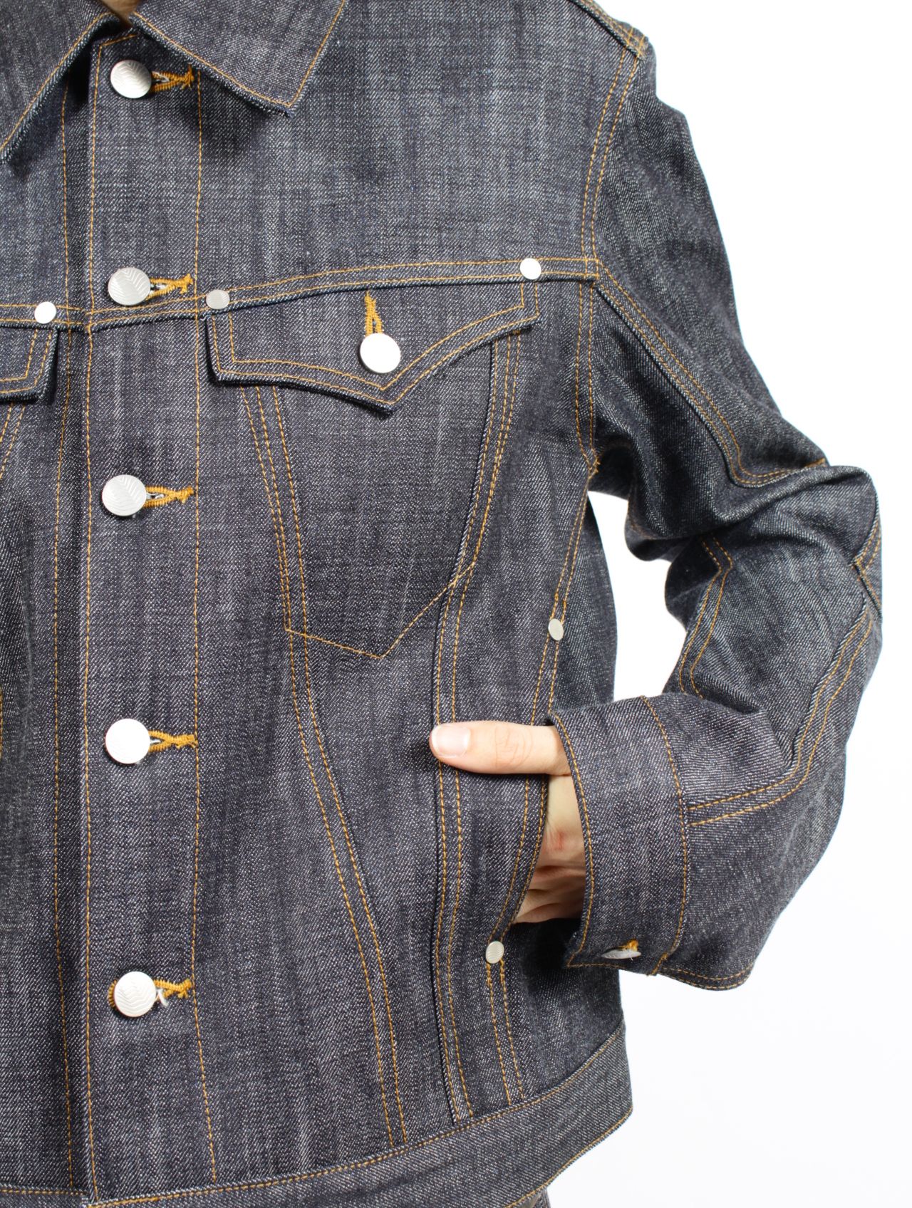 【26SS】 デニム トラッカージャケット / DENIM TRUCKER JACKET / RAW INDIGO (ロー インディゴ)