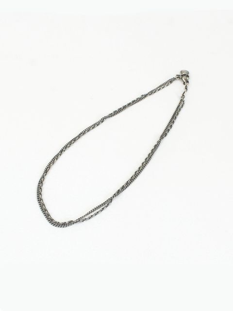 【YOASOBI AYASEさん着用】【取り寄せ】シルバーチェーン ネックレス&ブレスレット / SILVER CHAIN NECKLACE / シルバー