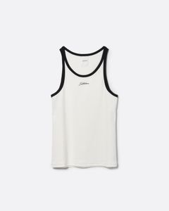 ロゴ アスレチック タンクトップ / LOGO ATHLETIC TANK TOP .17 / ホワイト