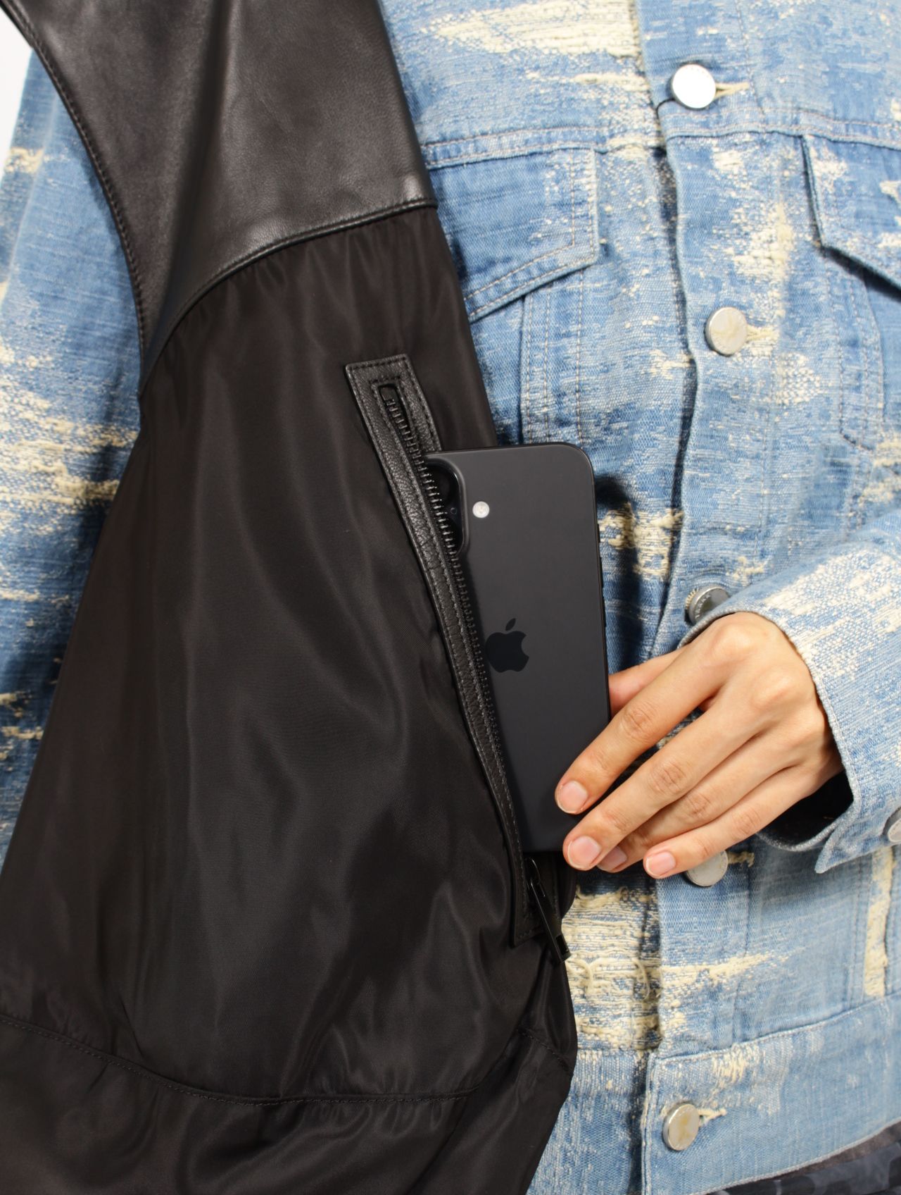 【25AW】ビッグサイズバッグ / BIG SIZE BAG / ブラック