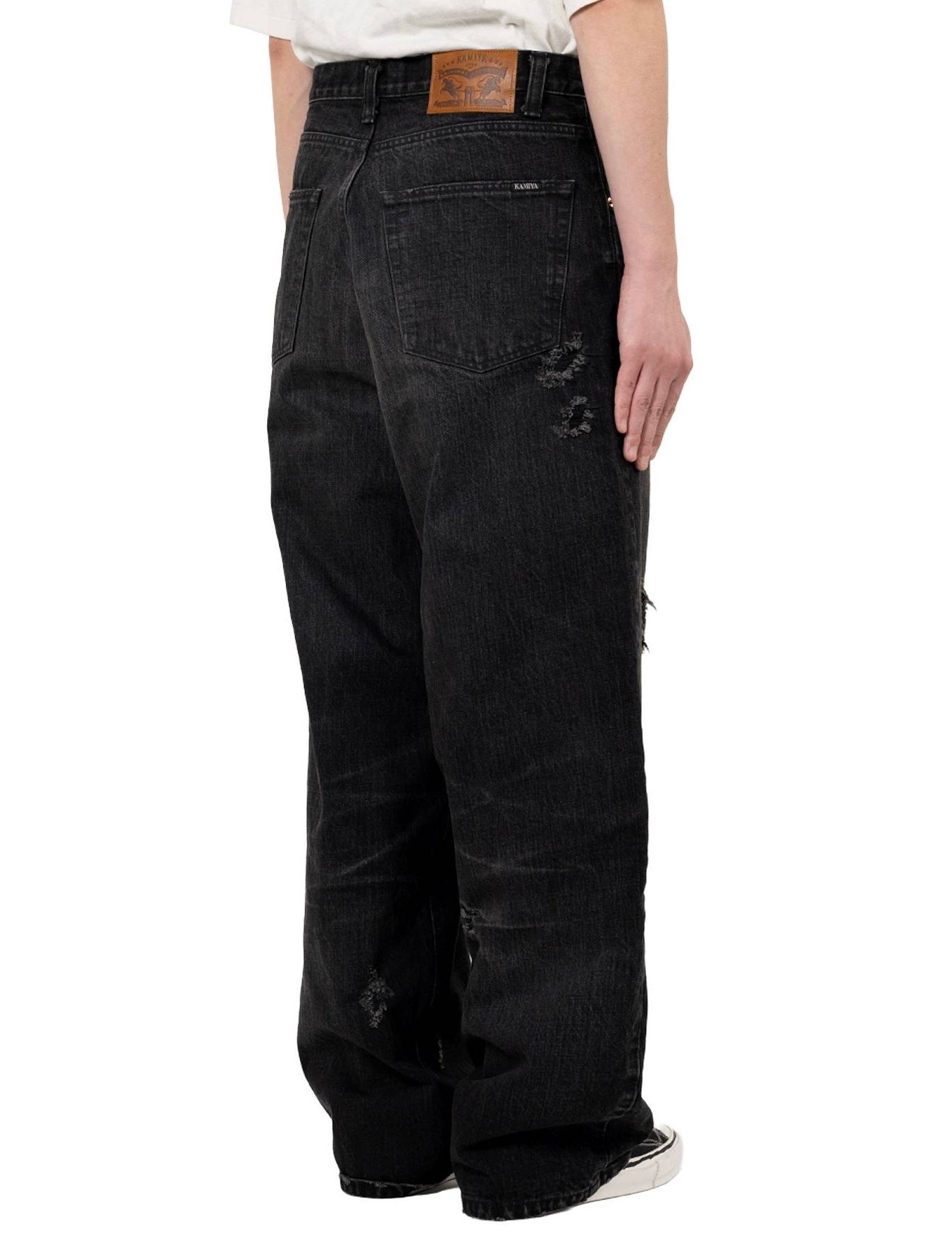 【25AW】スーパー バギー ジーンズ / SUPER BAGGY JEANS / ブラック