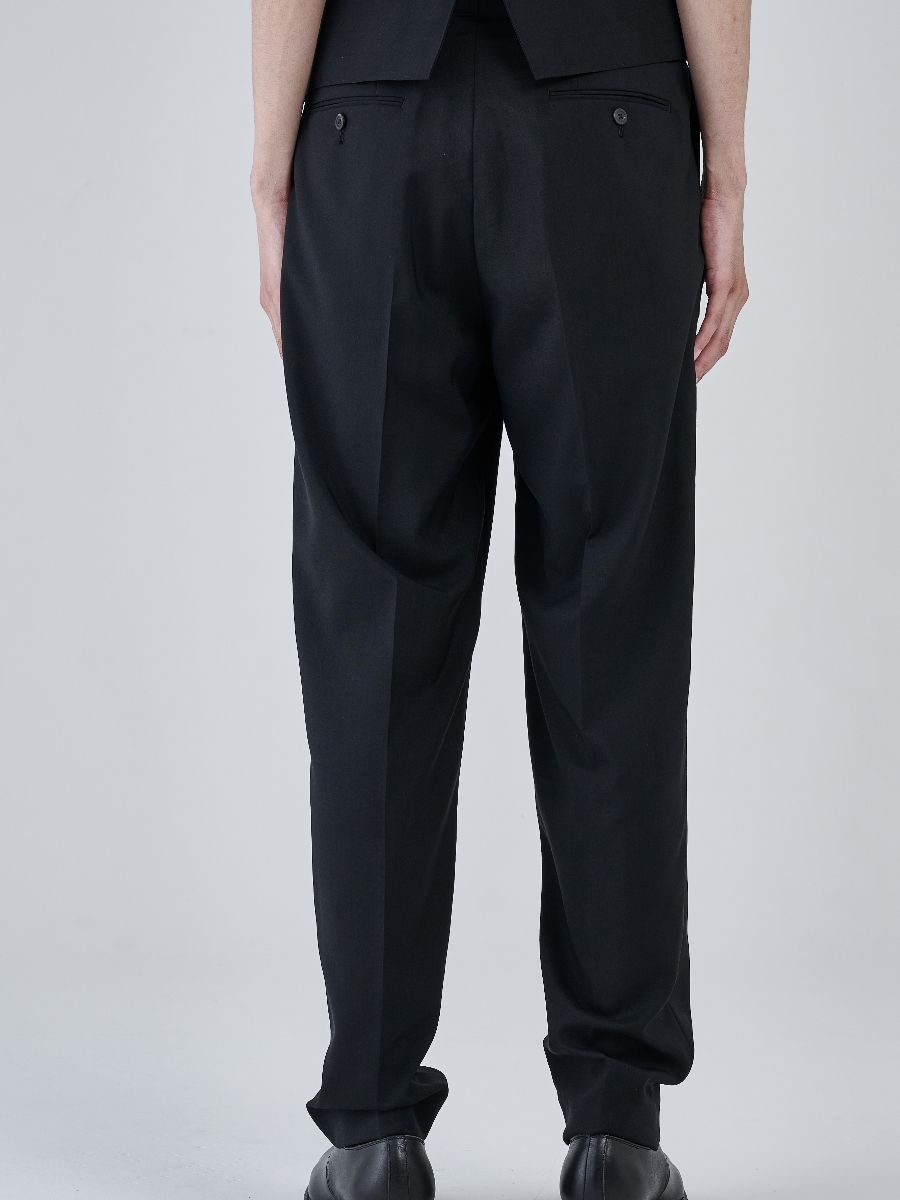 【27SS】 EVENING TROUSER / ブラック