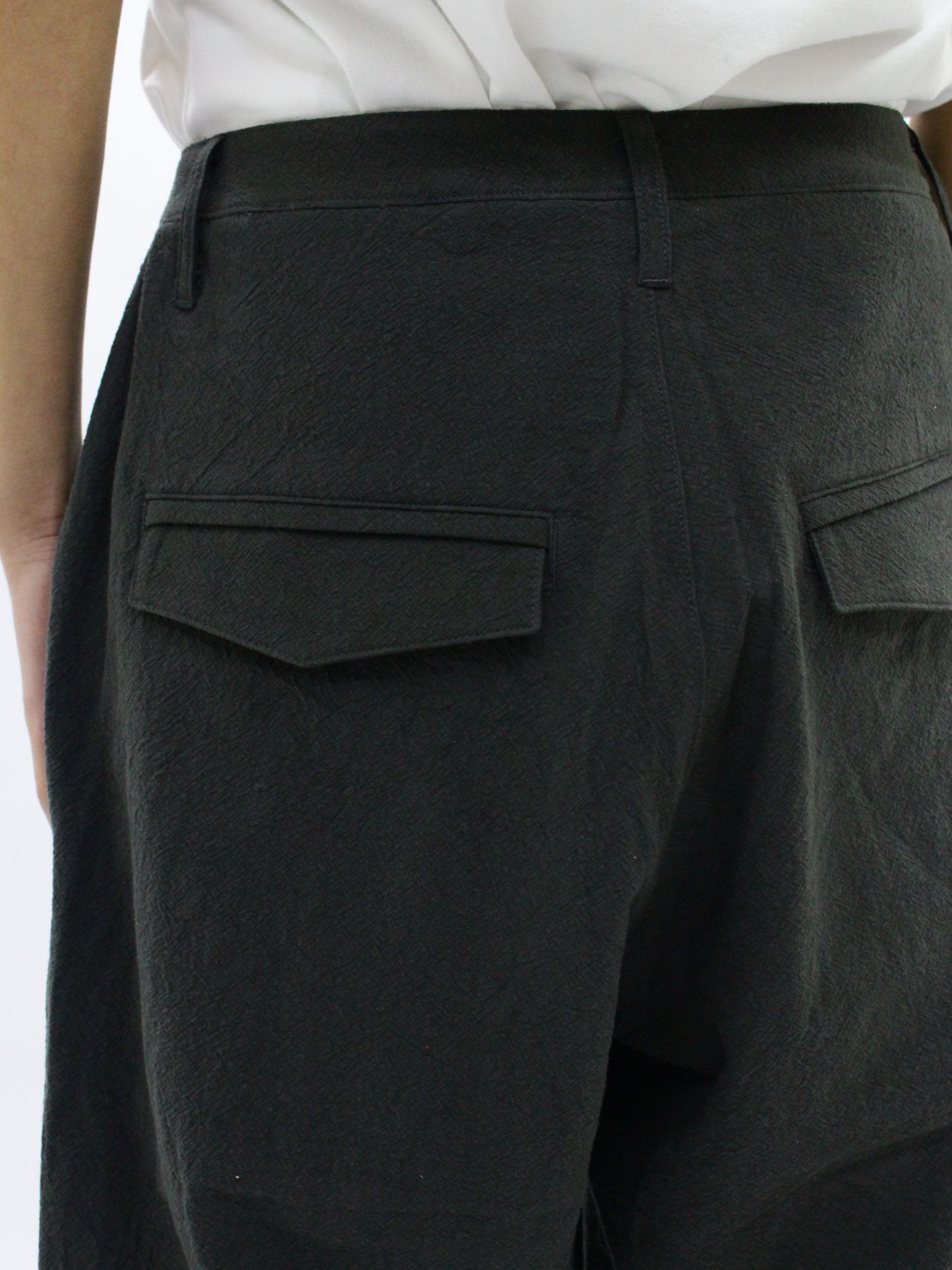 【26SS】ウェルド パッチド パンツ / WELD PATCHED PANTS / グレー