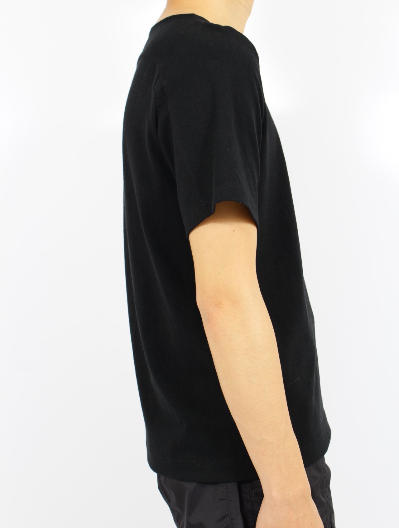 【26SS】ハーフスリーブ Tシャツ 半袖 カットソー / Half Sleeve T-Shirts / ブラック