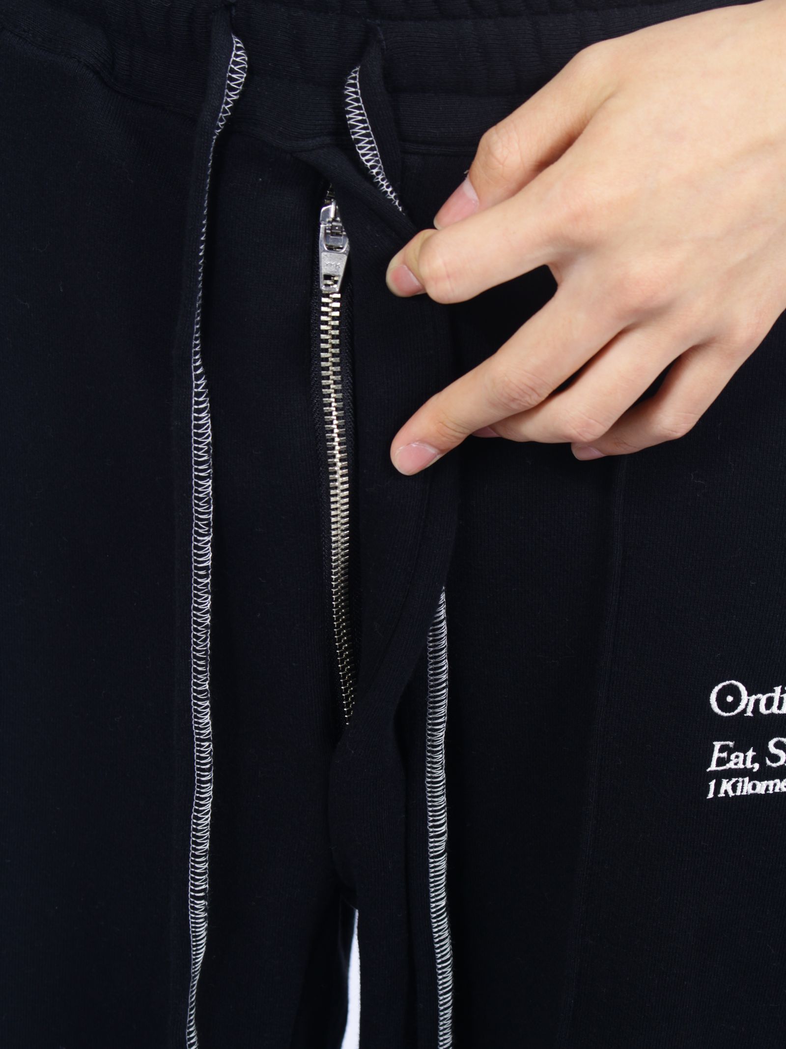 【定番】オーディナリー ホーム パンタロン スウェット パンツ / ORDINARY HOME PANTALON / ブラック