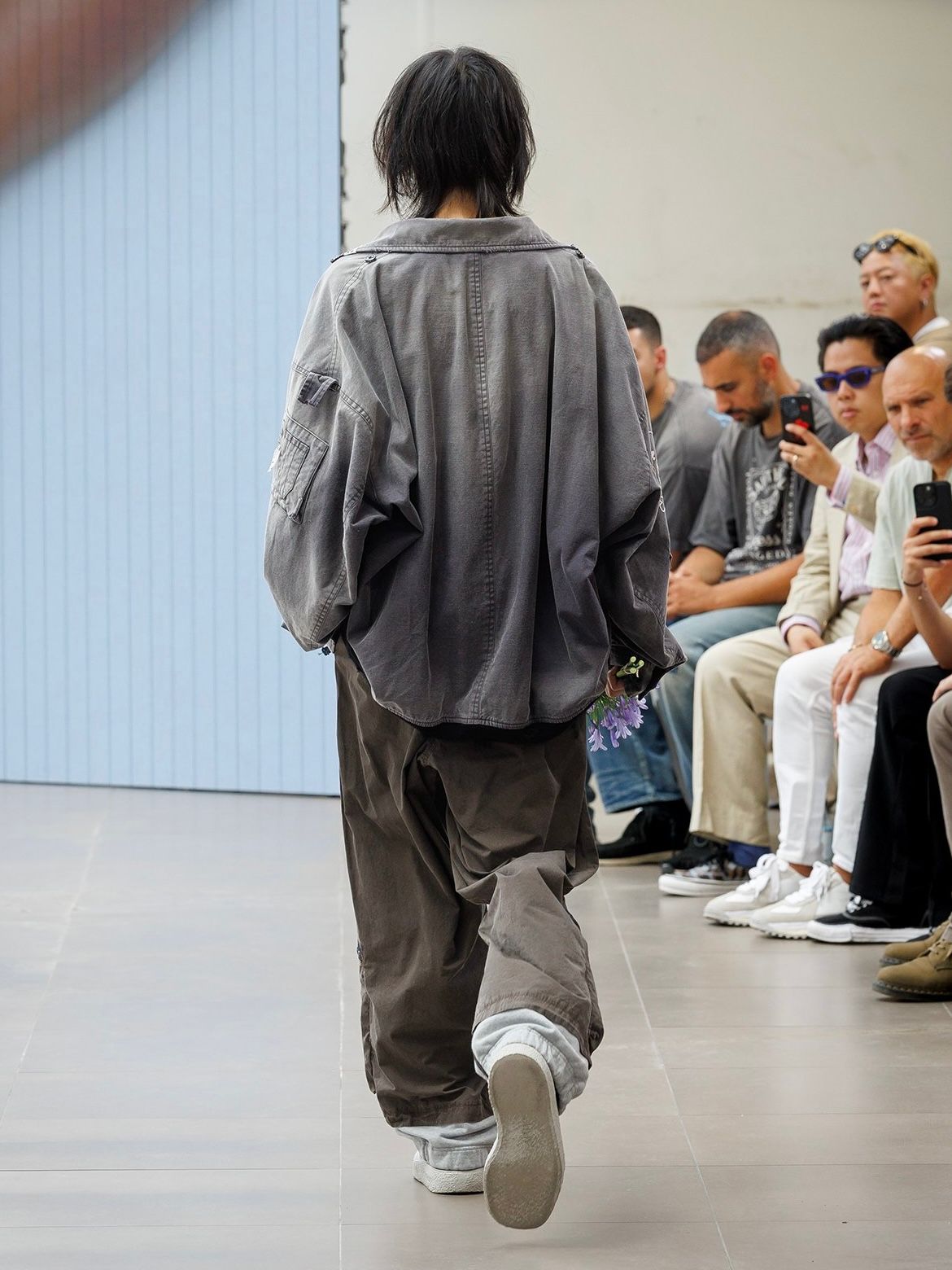 【26SS】ドント タグ ミー プリント スウェットシャツ 長袖カットソー / DON'T TAG ME PRINTED PULLOVER / ブラック