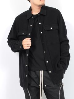 【24AW】アウター シャツ / OUTER SHIRT / ブラック