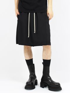 【26SS】キルト ショーツ / KILT SHORTS / ブラック