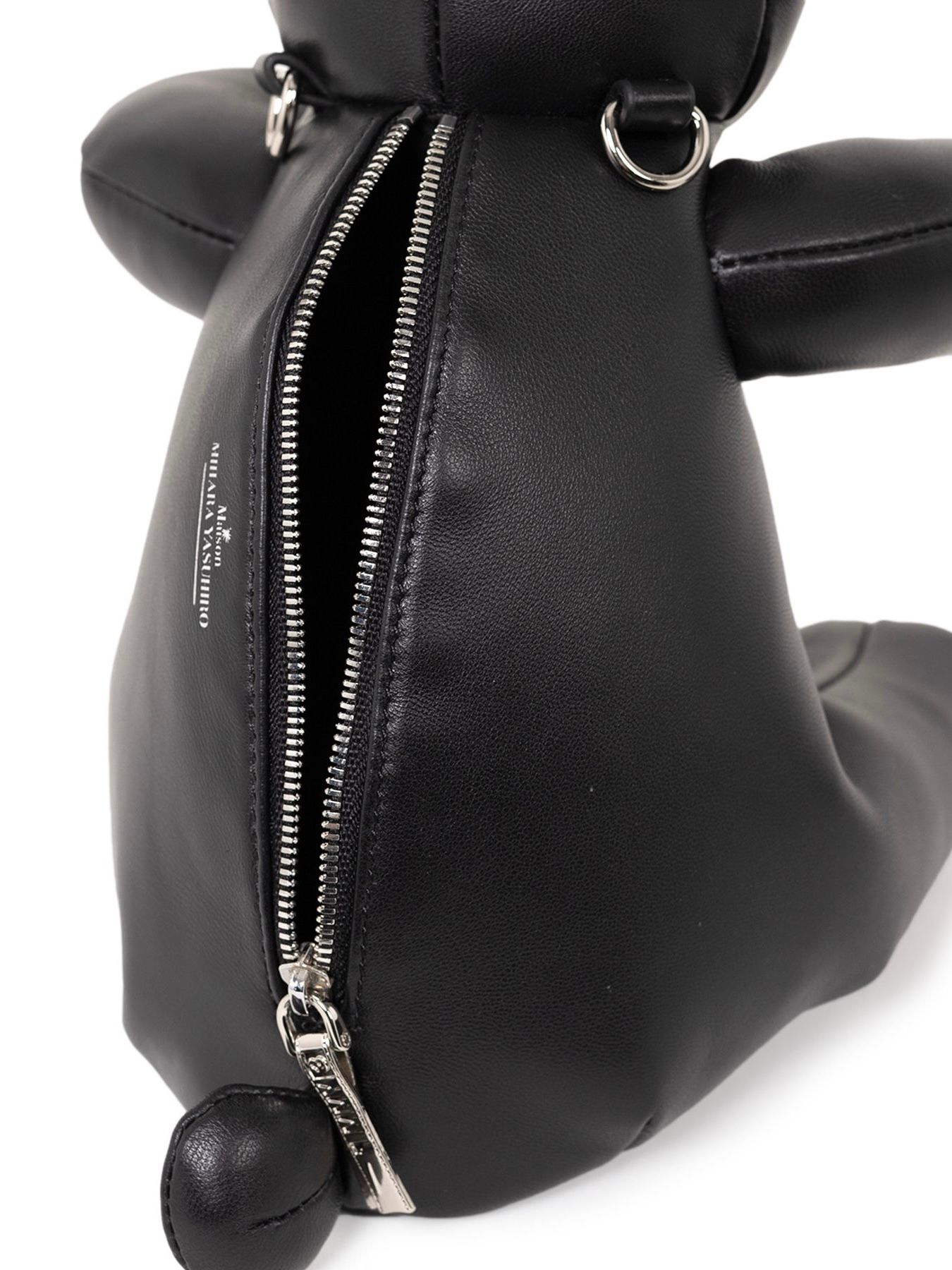 【25SS】ベアー レザー ミニ ショルダー バッグ / "DOLLS" BEAR MINI SHOULDER BAG / ブラック