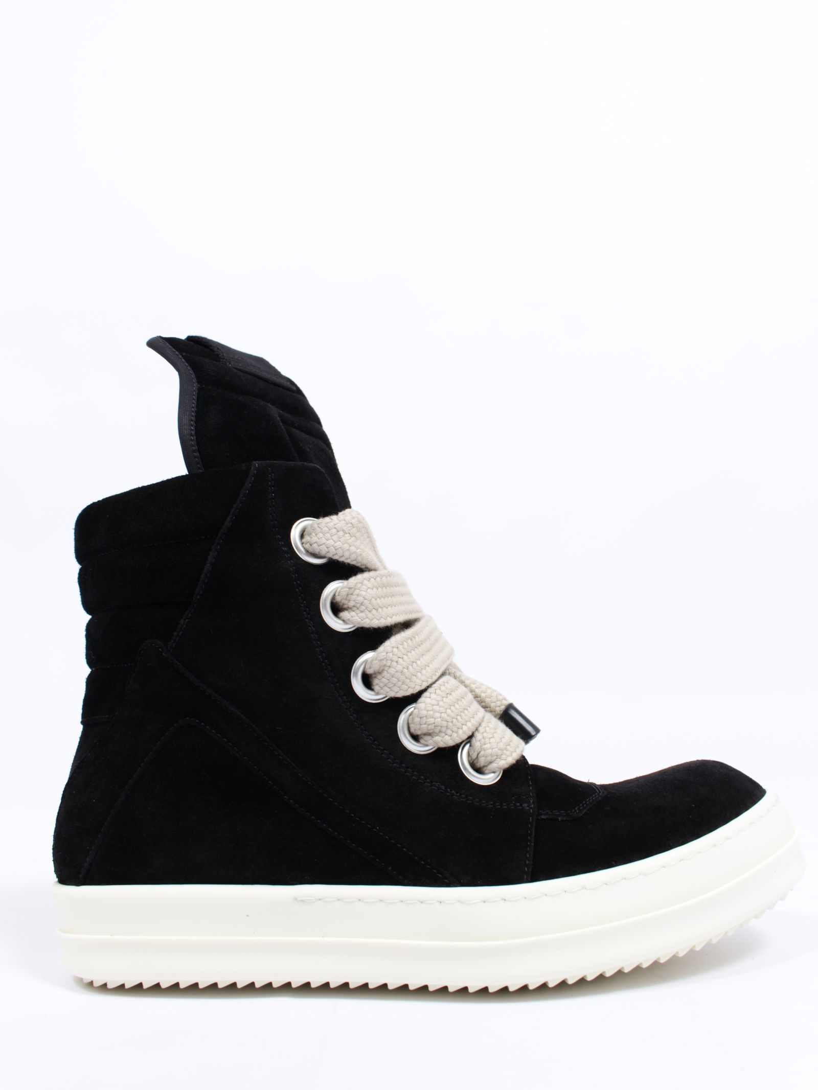 【26AW】ジャンボレース ジオバスケット スニーカー  / JUMBOLACE GEOBASKET / ブラック × ホワイト