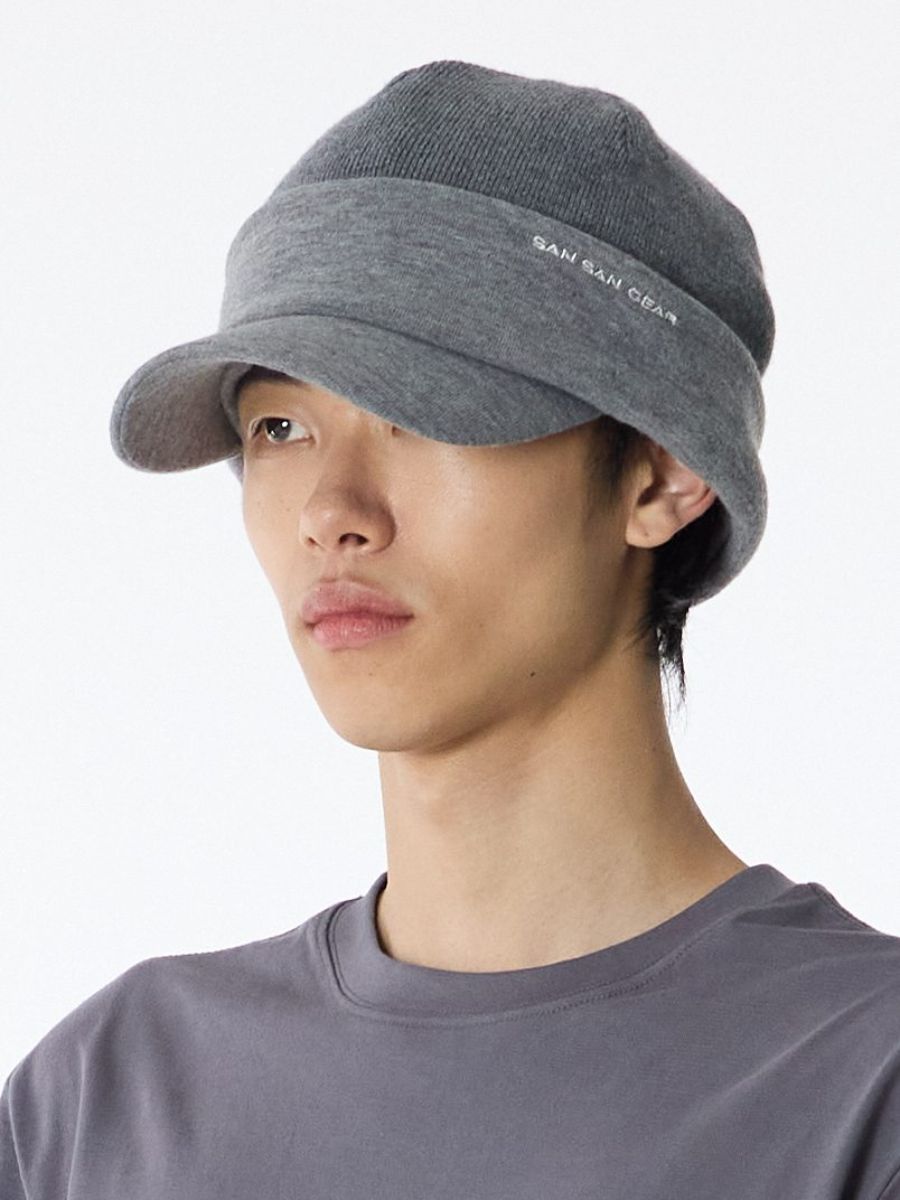 ボタン キャップ / BUTTON CAP /  MELANGE GREY (メランジグレー) SG27SSACCA004