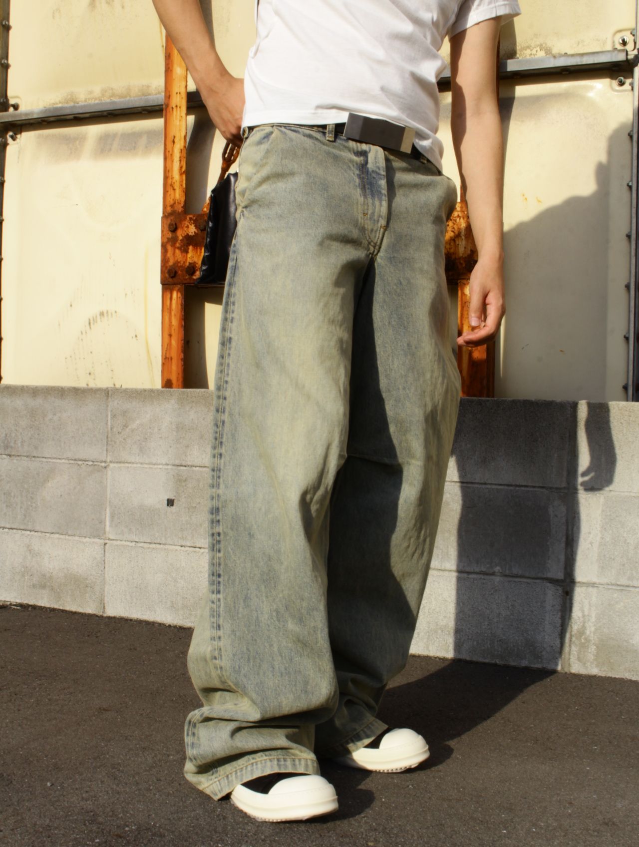 RICK OWENS - 【24AW】ベベル バックル ベルト / BEVELED BUCKLE
