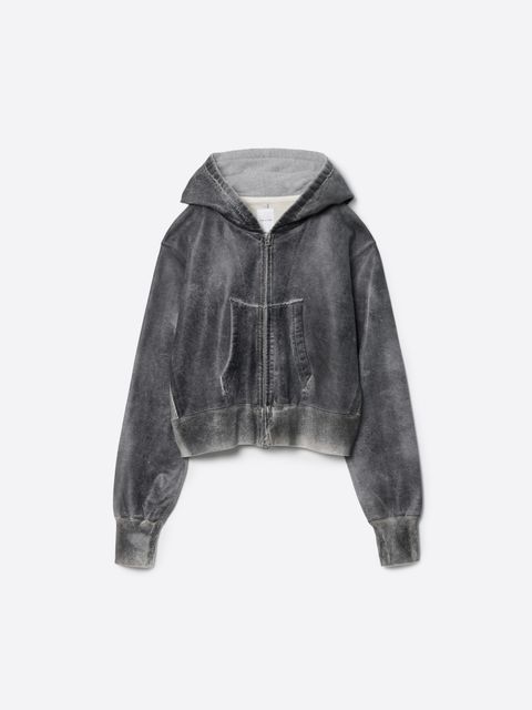 【26AW】クラッキング コーテッド パーカー / CRACKING COATED PARKA .16 / HEATHER GRAY BASE(グレー)