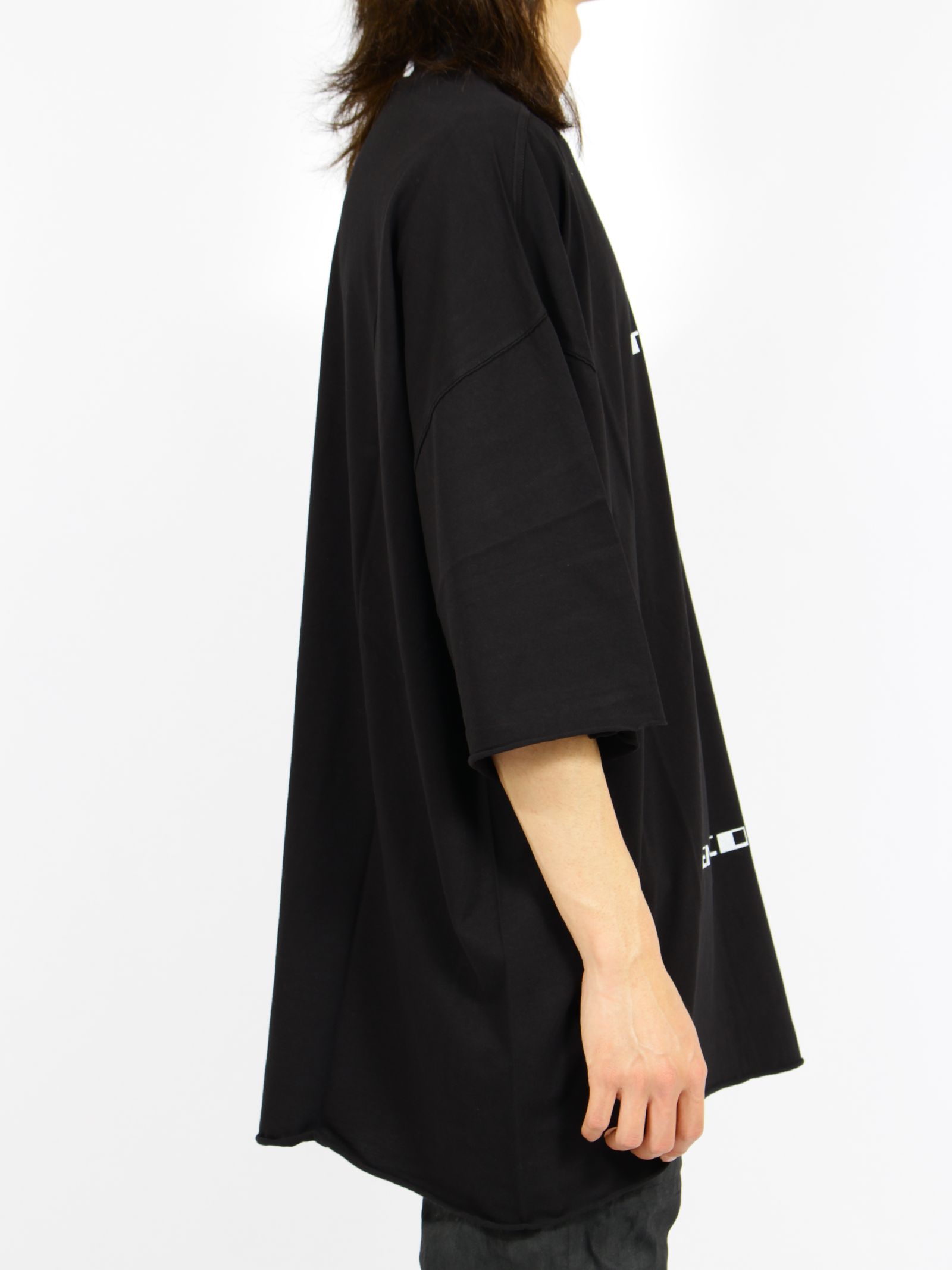 【26SS】トミー Tシャツ / TOMMY T / ブラック×ミルク