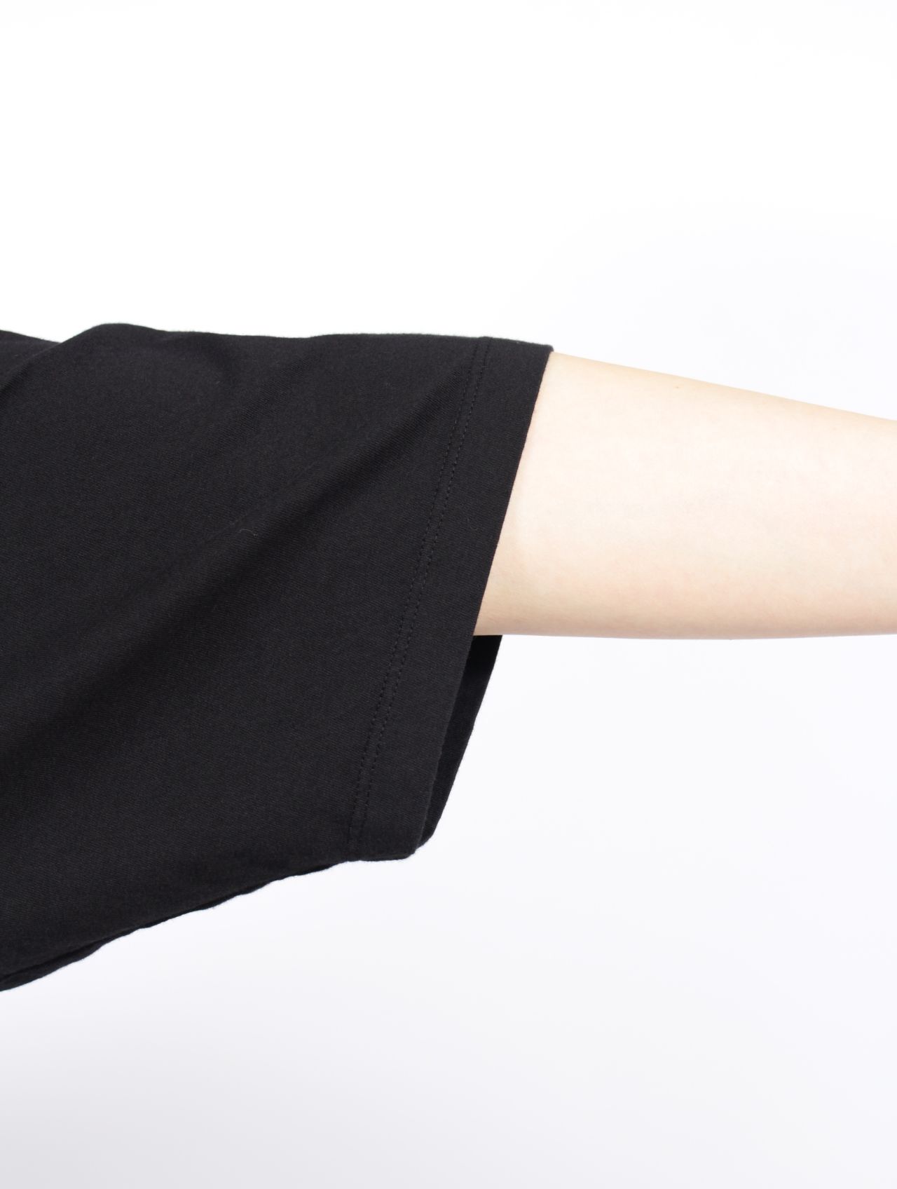 【26SS】ジャンボ Tシャツ / JUMBO SS T / ブラック×ミルク