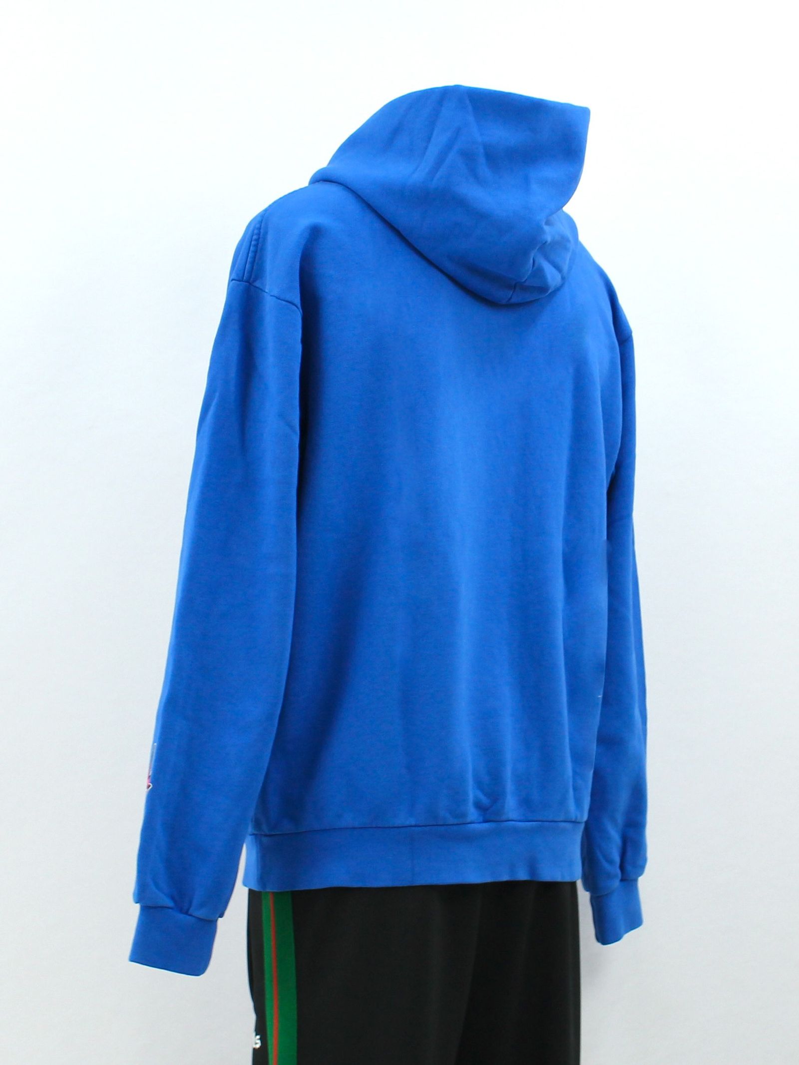 ビッグフラワープリント フーディー / AZUL Flower Hoodie / ブルー