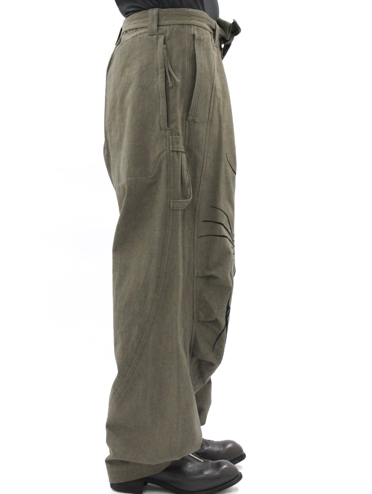 【25AW】ベーシック ユニット パンツ / BASIC UNIT 02 改 (×TOKUINC) / オリーブ