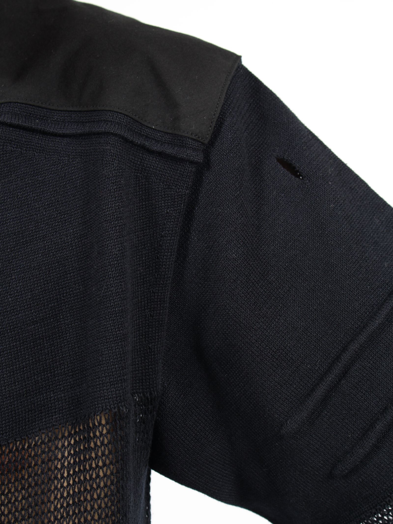 【26SS】ファング ニット / FANG KNIT / ブラック