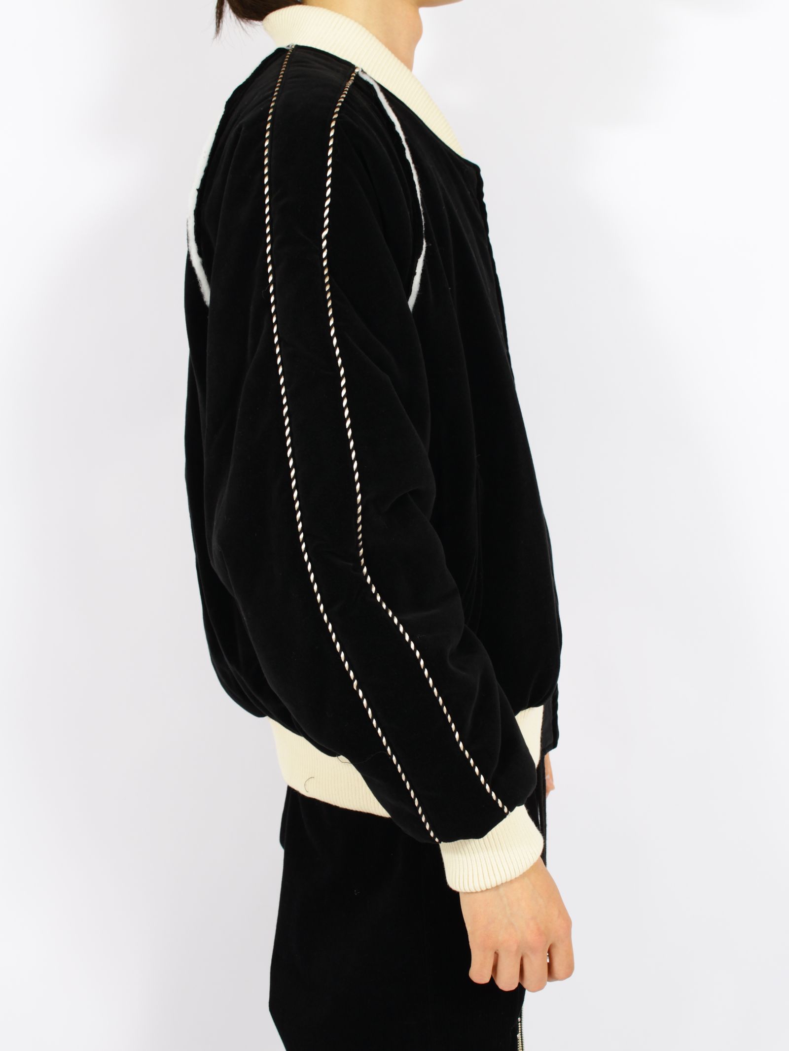 【26AW】ベルベティーン プレーン スーベニア ジャケット / VELVETEEN PLAIN SOUVENIR JKT / ブラック