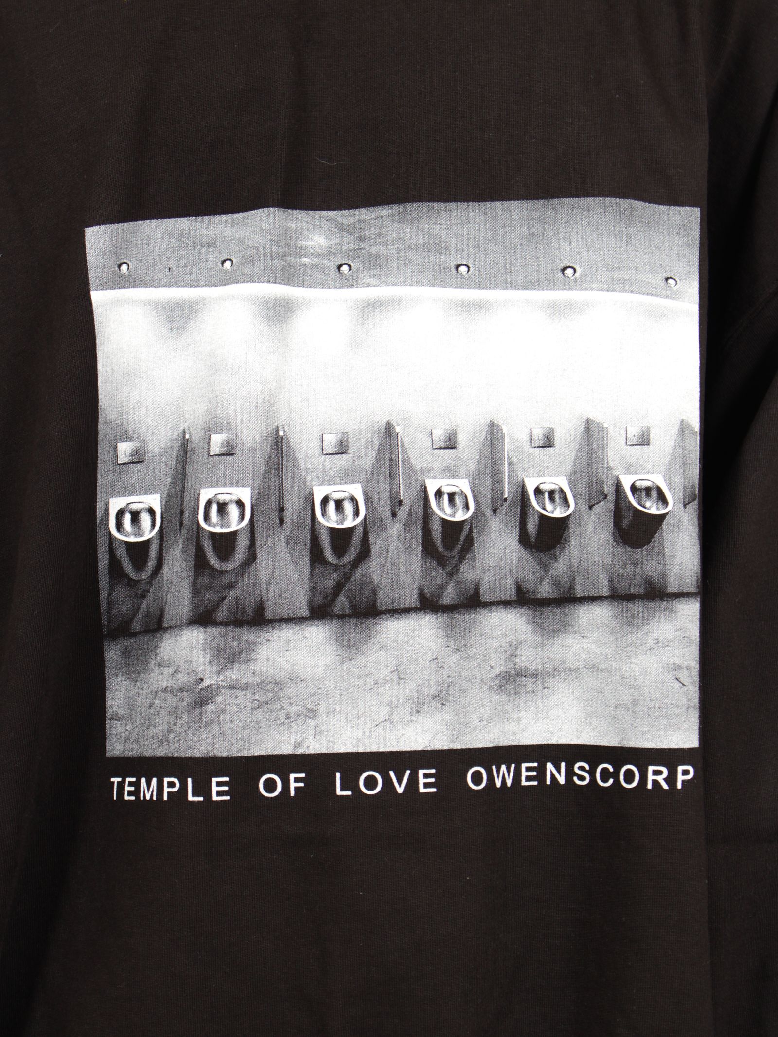 【26SS】ハン クルーネック 長袖 Tシャツ / HUN CREWNECK / ブラック×ミルク