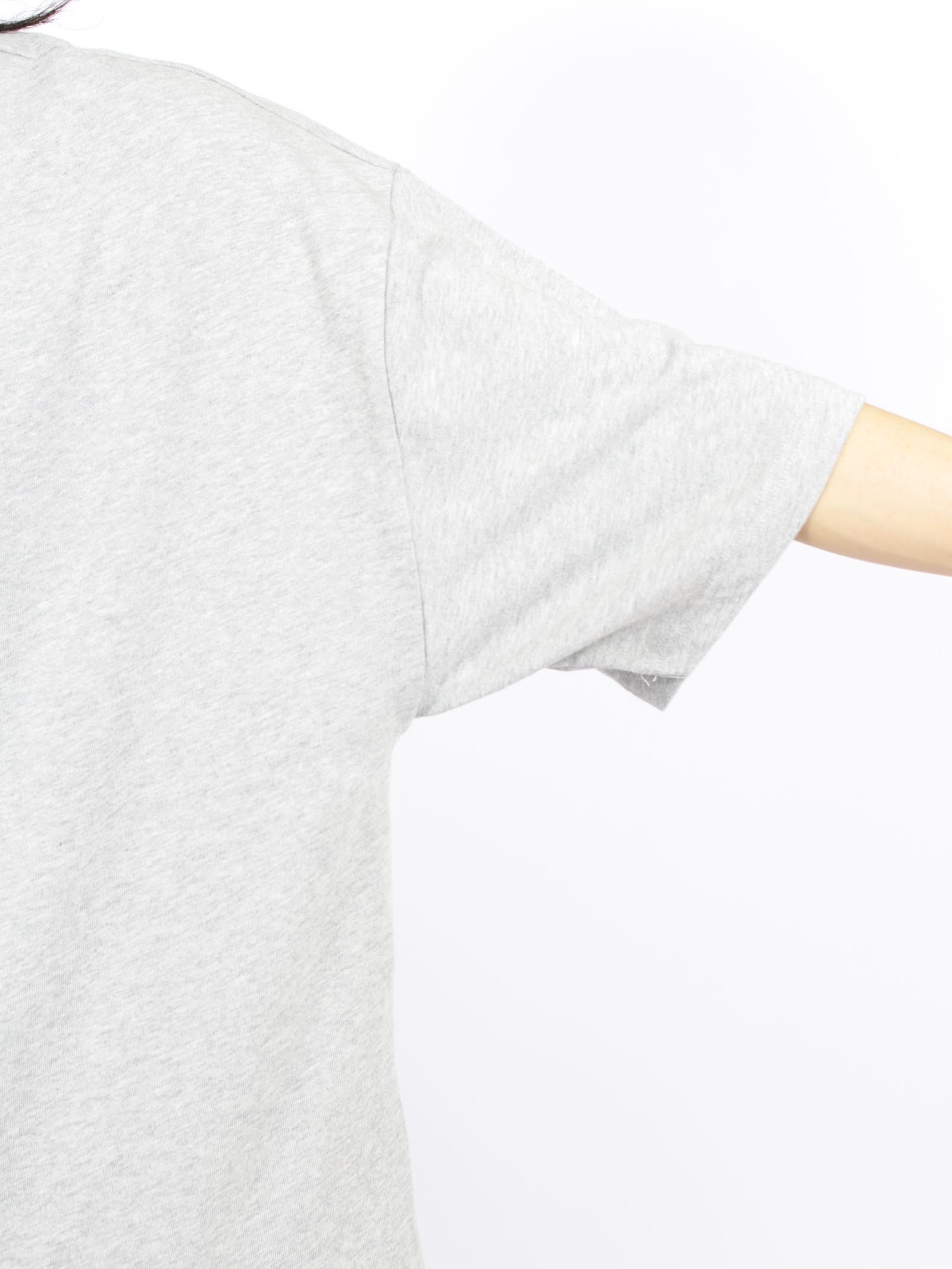 ヘビー ボクシー ティー / HEAVY BOXY TEE / GREY MARLE(グレー)