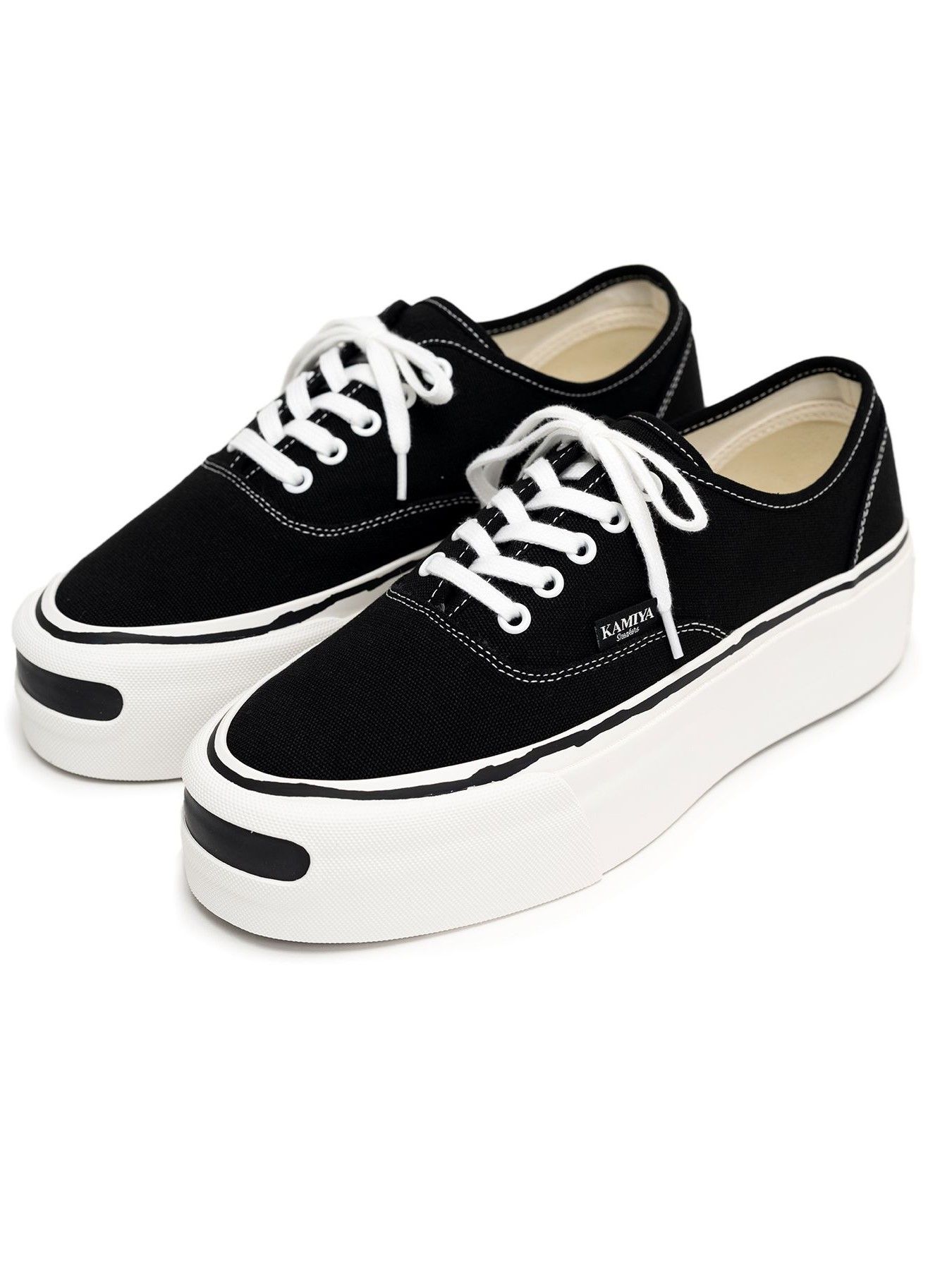 【25AW】"へルク" プラットフォーム スニーカー / "HERC" PLATFORM SNEAKER / ブラック