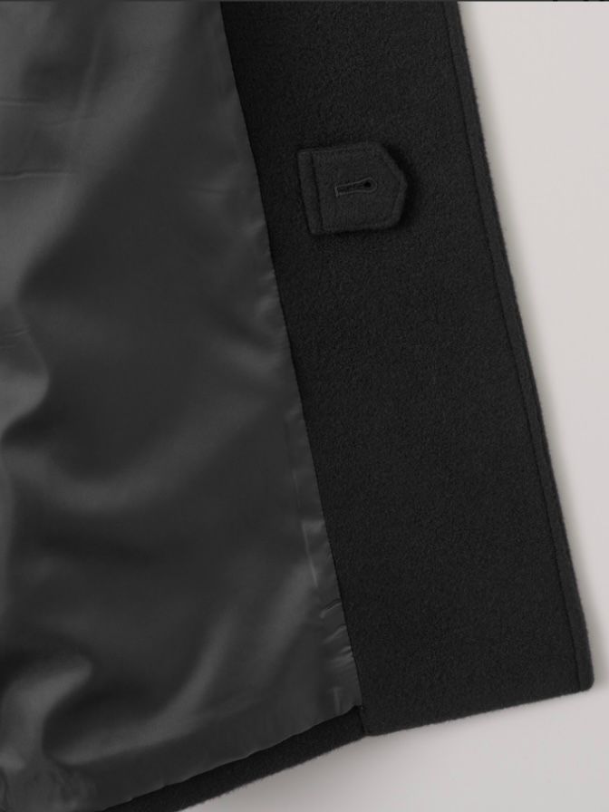 【26AW】レガシー バルマカーン コート / LEGACY BALMACAAN COAT / ブラック