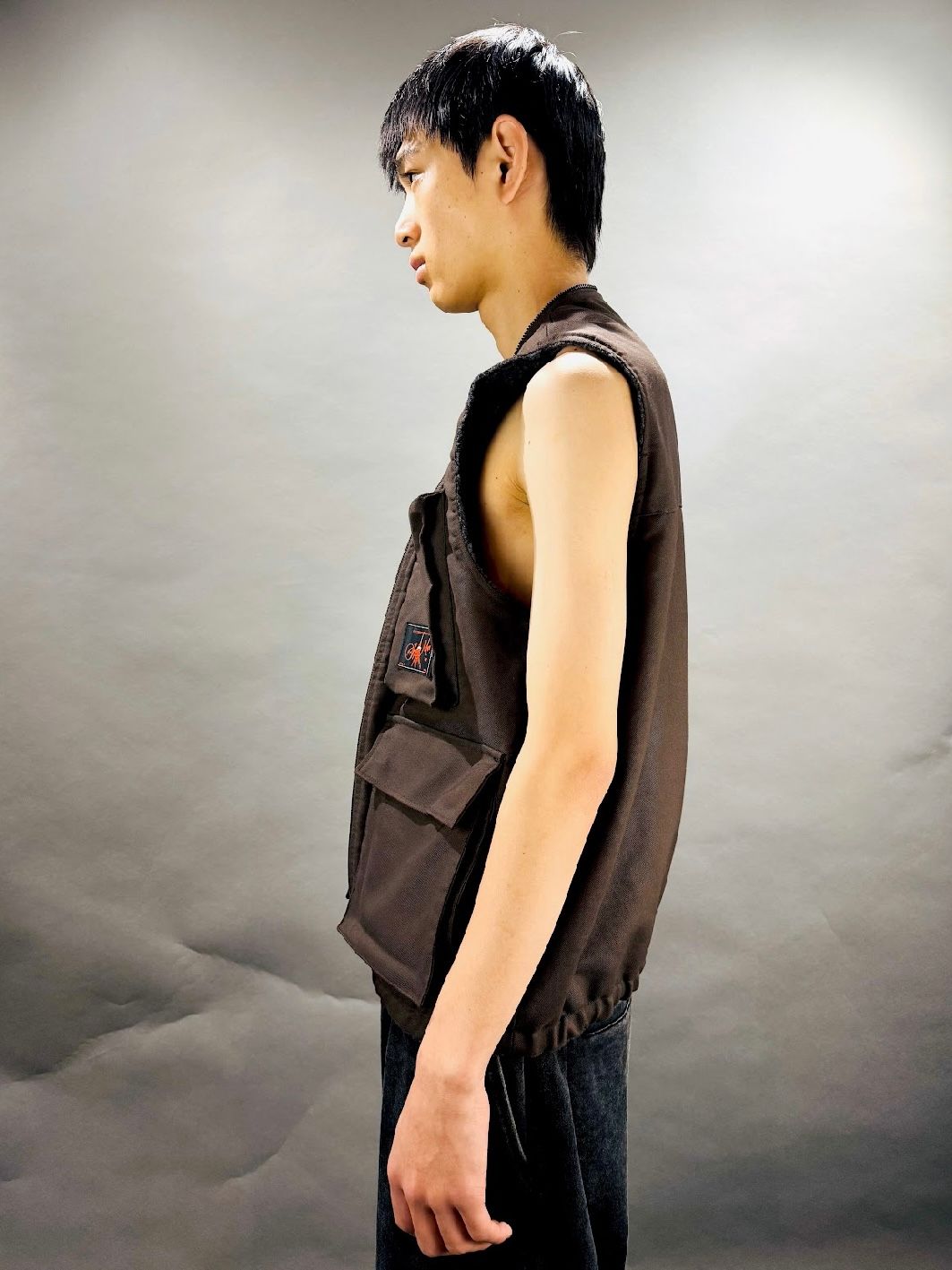 【25AW】モールスキン タクティカル リバーシブル ベスト / TACTICAL REVERSIBLE VEST by MOLESKIN / ブラウン