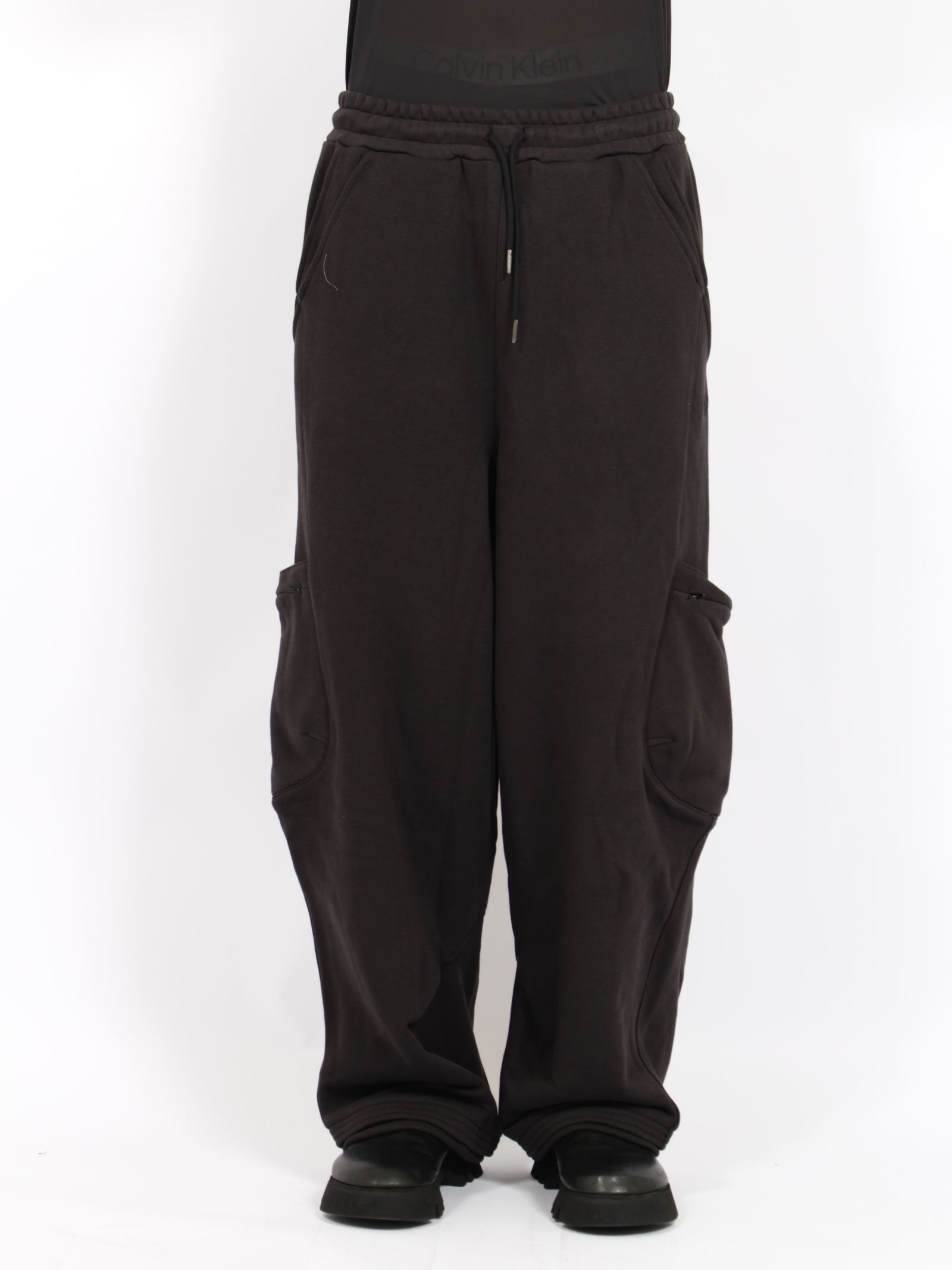 【26AW】スウェット パンツ カーゴ ミリタリーパンツ / SWEATPANTS / ブラック
