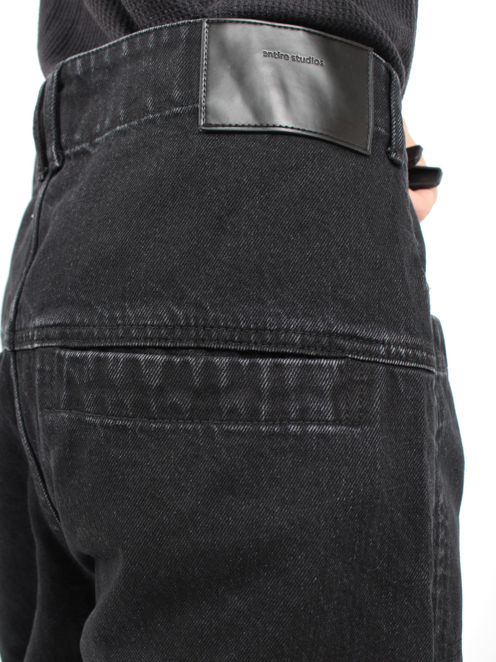 【24AW】アセット デニム パンツ / ASSET DENIM PANT / MAGNETITE(ブラック)