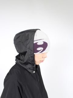 【24AW】ロゴ ビーニー / LOGO BEANIE / ライトグレー