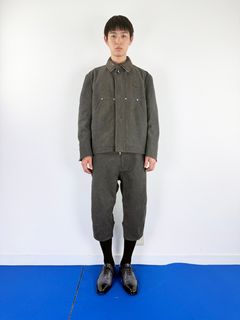 【26SS】 3D ショート デニム パンツ / 3D SHORT DENIM PANTS / ダークグレー