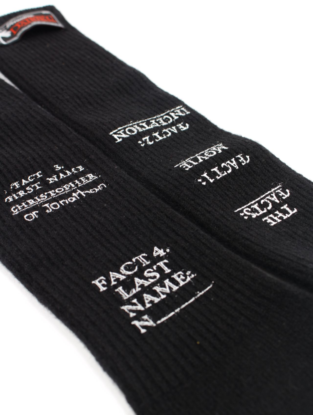 【25AW】タトゥー ロング ニット グローブ / "TATOO" LONG KNIT GROVE / ブラック