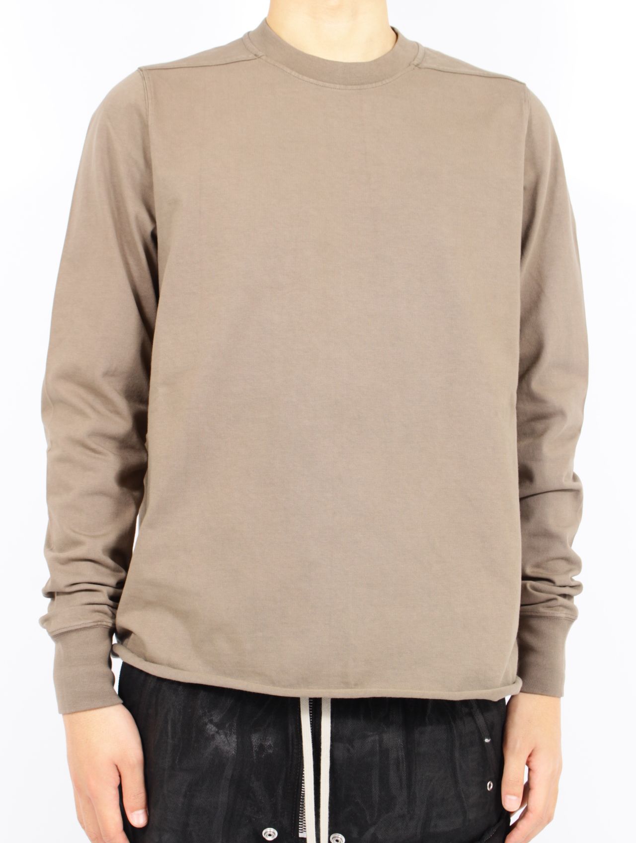 RICK OWENS DRKSHDW クルーネック ノースリーブ スウェット Rick Owens DRKSHDW ノースリーブ スウェットシャツ | ブラウン