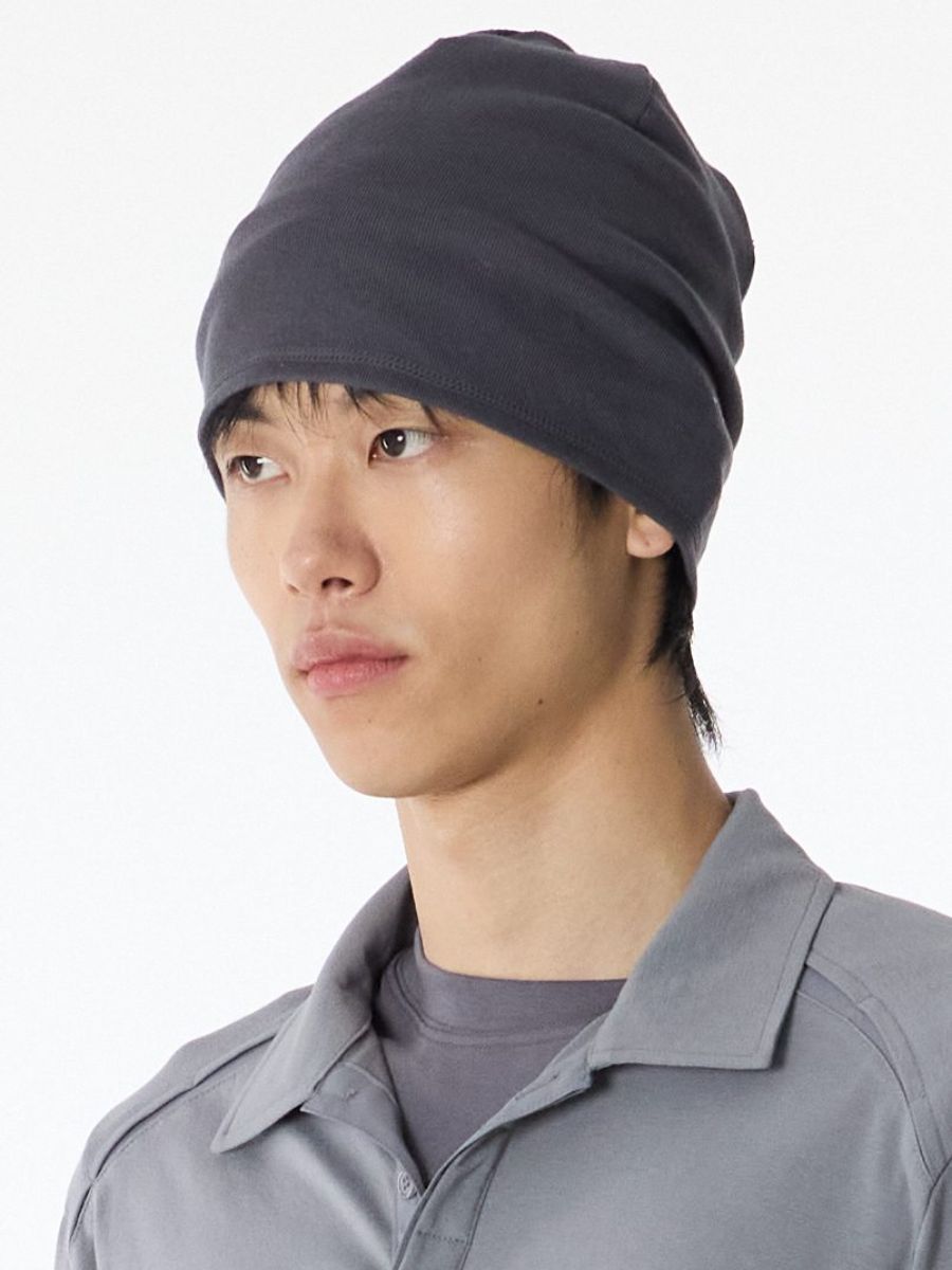 ライト インバース ビーニー ニット帽 / LIGHT INVERSE BEANIE / ブラック SG27SSACBN002