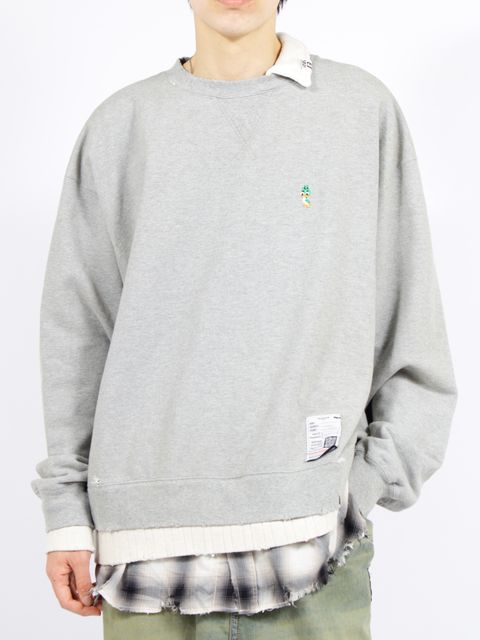 【26SS】トリプル レイヤード ポロ / TRIPLE LAYERED PO / グレー